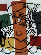 Fernard Leger Woman and Flower oil painting